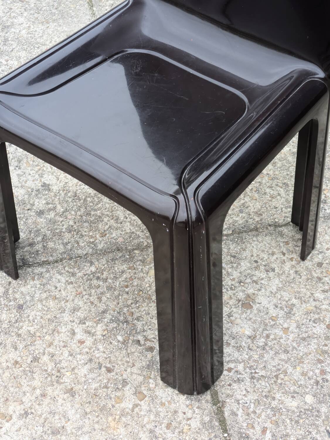 Vintage Kartell chair n.4854 Gae AULENTI - 1970