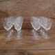 Set of 6 Arlequin liqueur glasses in Reims crystal glass 1950