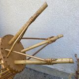 Vintage rattan worker