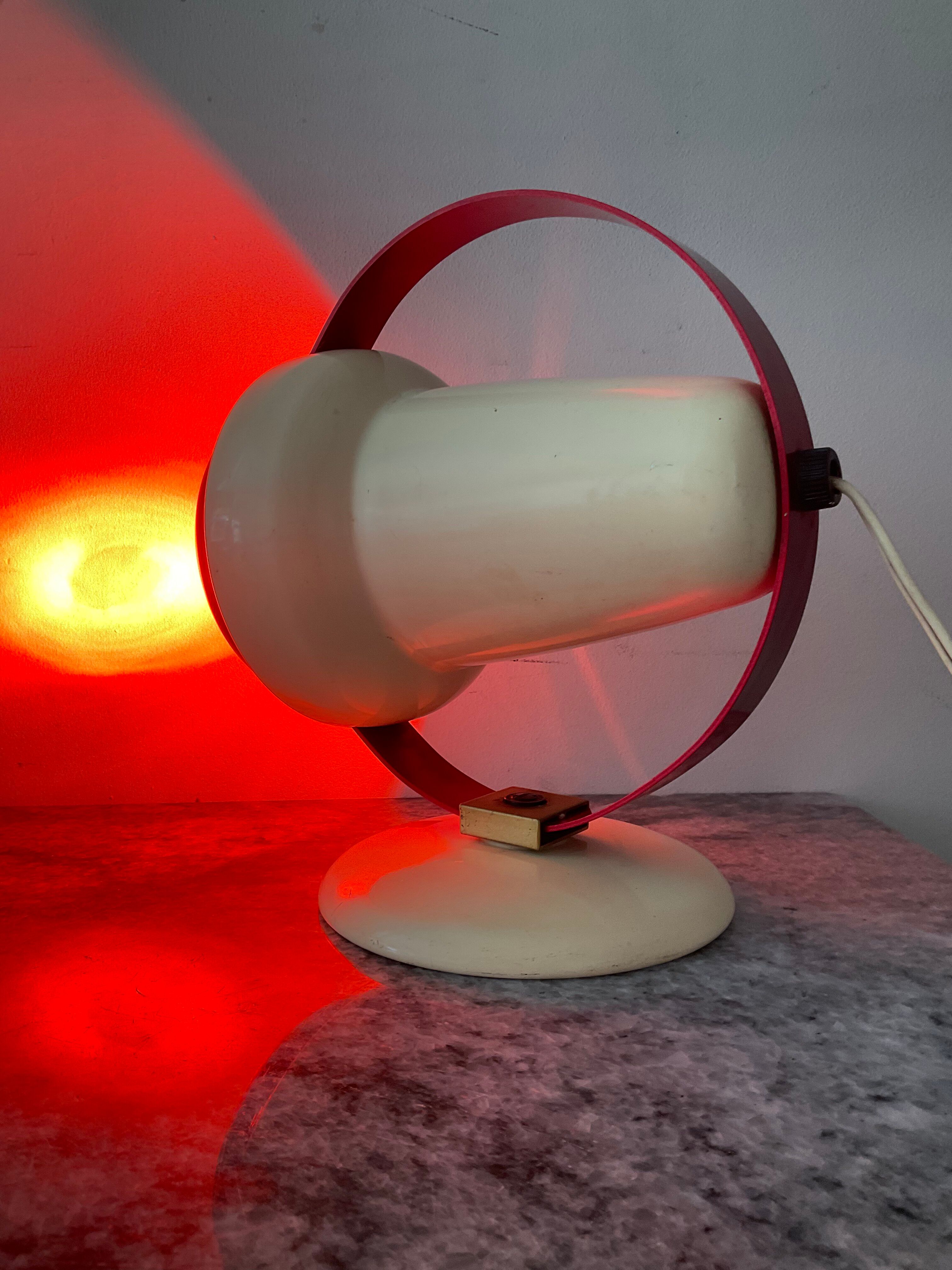 Philips Infraphil lamp designed by Charlotte Perriand