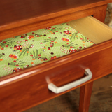 Varnished mahogany bedside