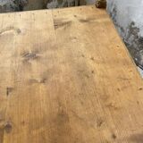 XS oak draper's table