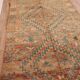 Peach Vintage Moroccan Rug 173 x 383 cm, Berber Wool Rug, Handmade Boho Rug