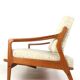 Arne Wahl Iversen pour lit de jour / canapé-lit Komfort - design danois en teck