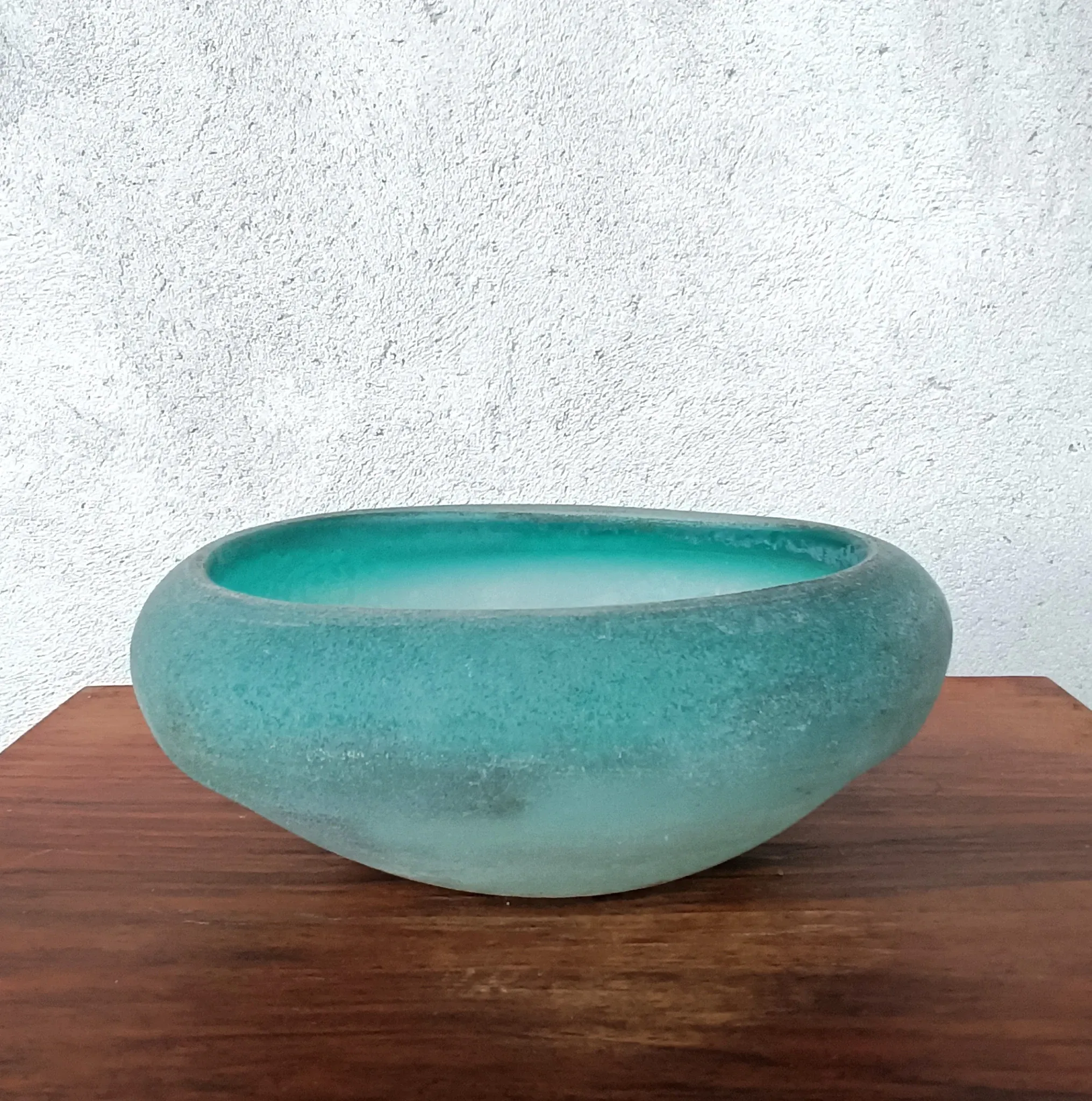 Gino Genedese (1907-1973) Murano glass bowl vase