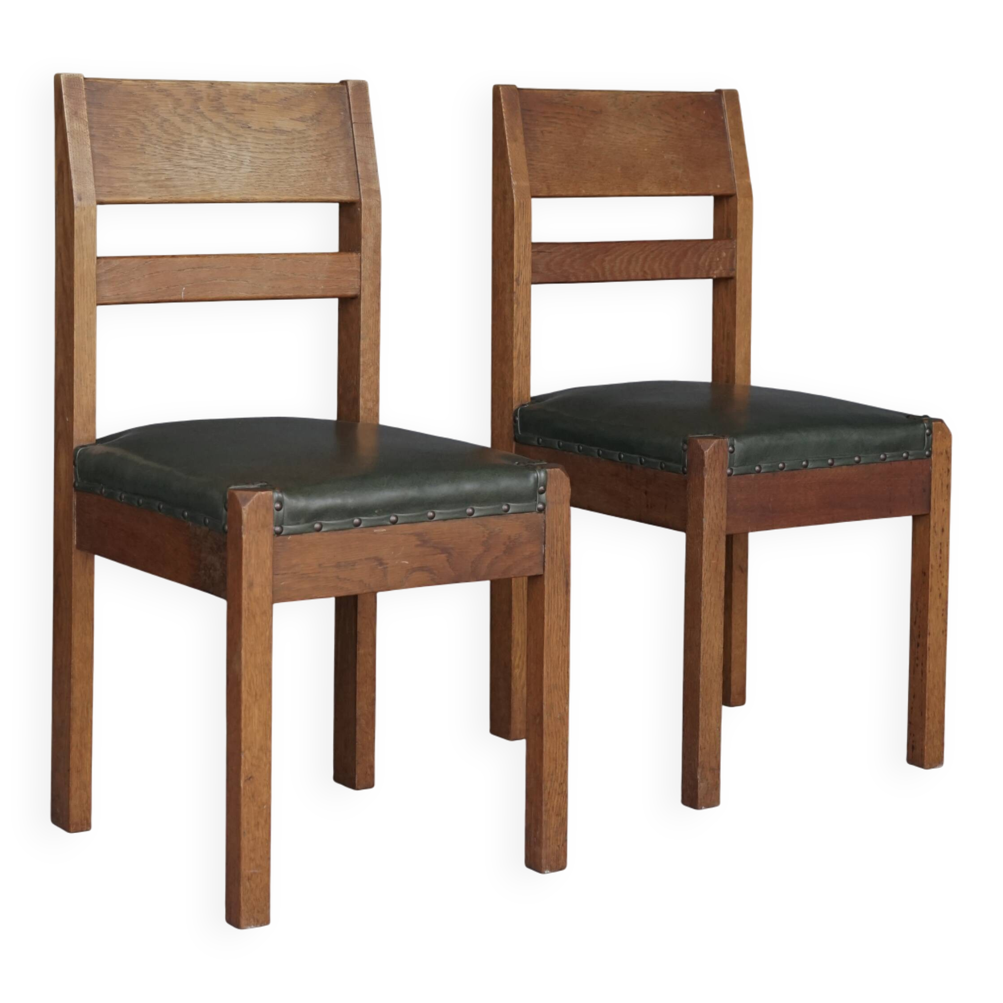 Modernist Side Chairs by Piet Klaarhamer, 1917, Set of 2