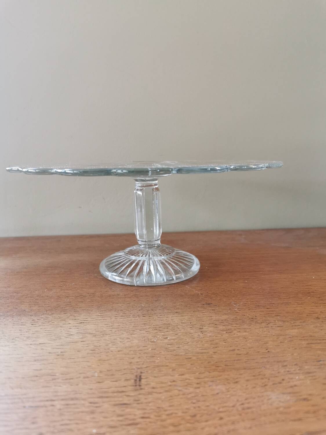 Duo old compotier and pie dish