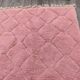 Handwoven natural wool rug, traditional pink, size 1.5/2.5 m.