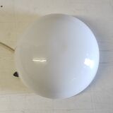 Ceiling light or globe wall lamp opaline diameter 20 cm - mid 20th century