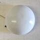Ceiling light or globe wall lamp opaline diameter 20 cm - mid 20th century
