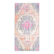 Vintage Turkish Oushak Handmade Wool Cotton Orange Area Rug 99x192