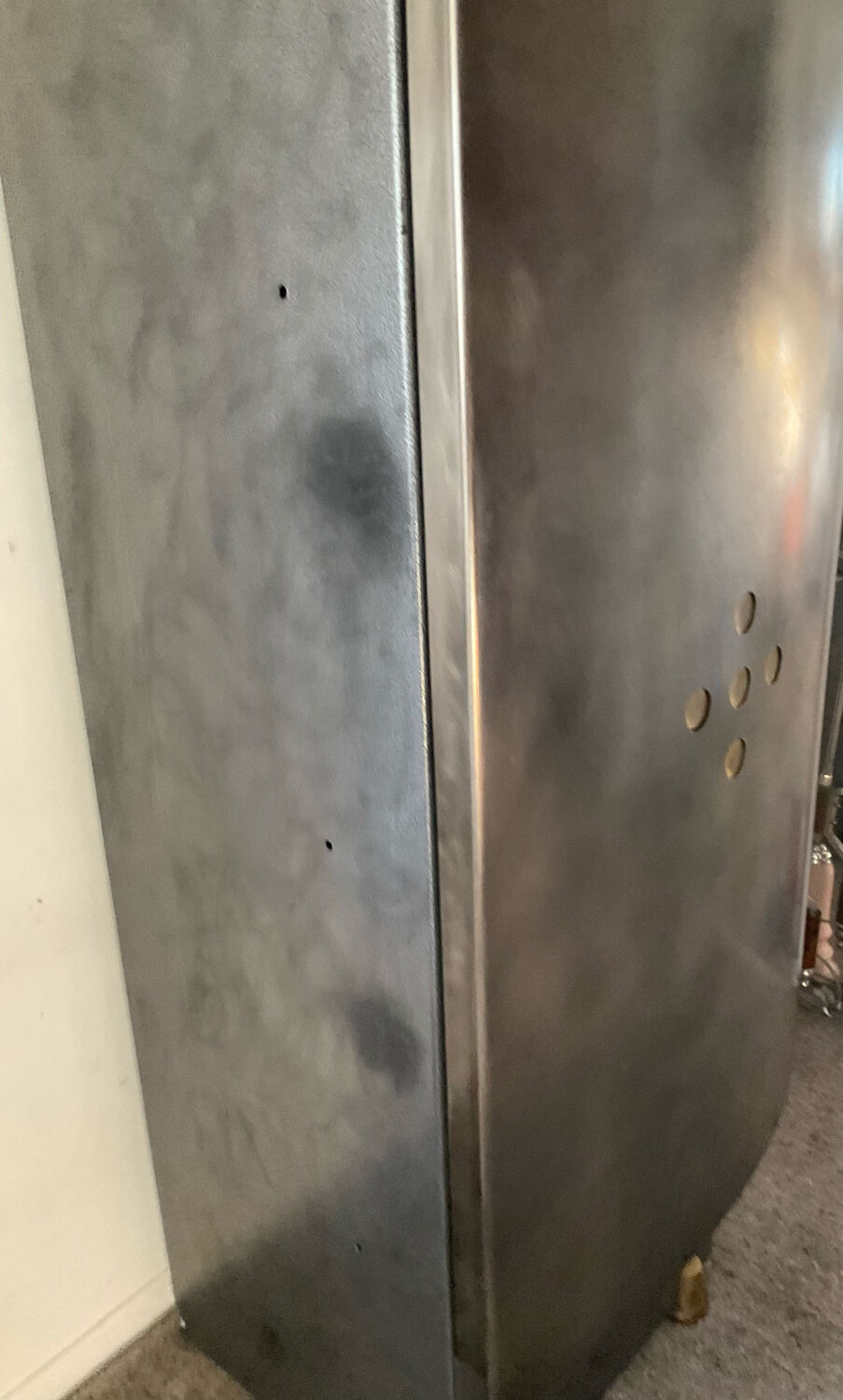 Vintage metal cabinet 80s