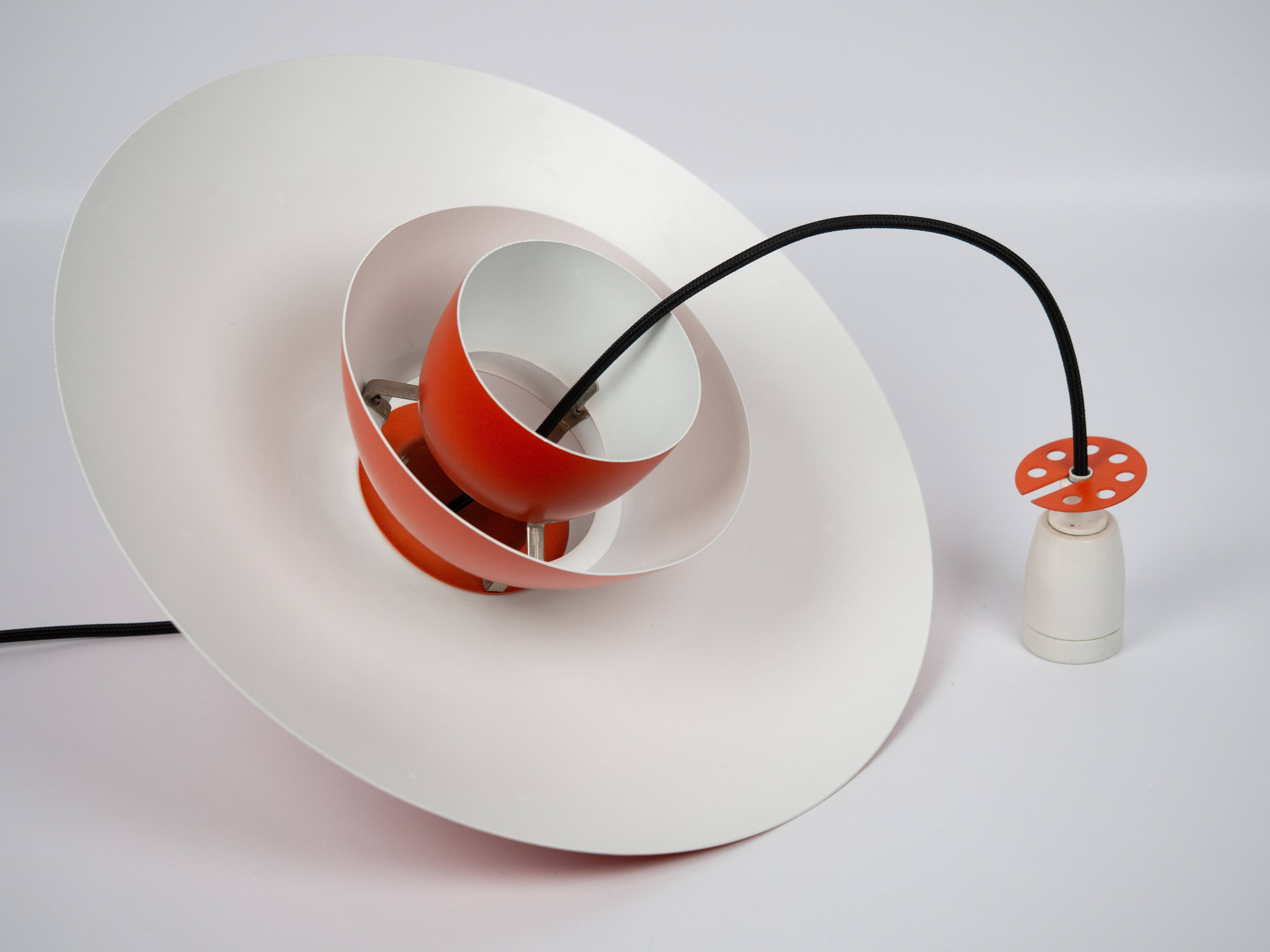 Danish vintage pendant lamp PH 4/3 by Poul Henningsen, Louis Poulsen, 1966
