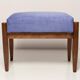 Pair of vintage purple stools from the mid-century, Edmund Homa, 1960s.