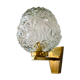 Wall lamp brass, Disderot edition, 1960