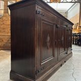 Solid oak sideboard, 1960s