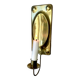Vintage Brass Wall Candle holder  Sconce  height 28.5 cm