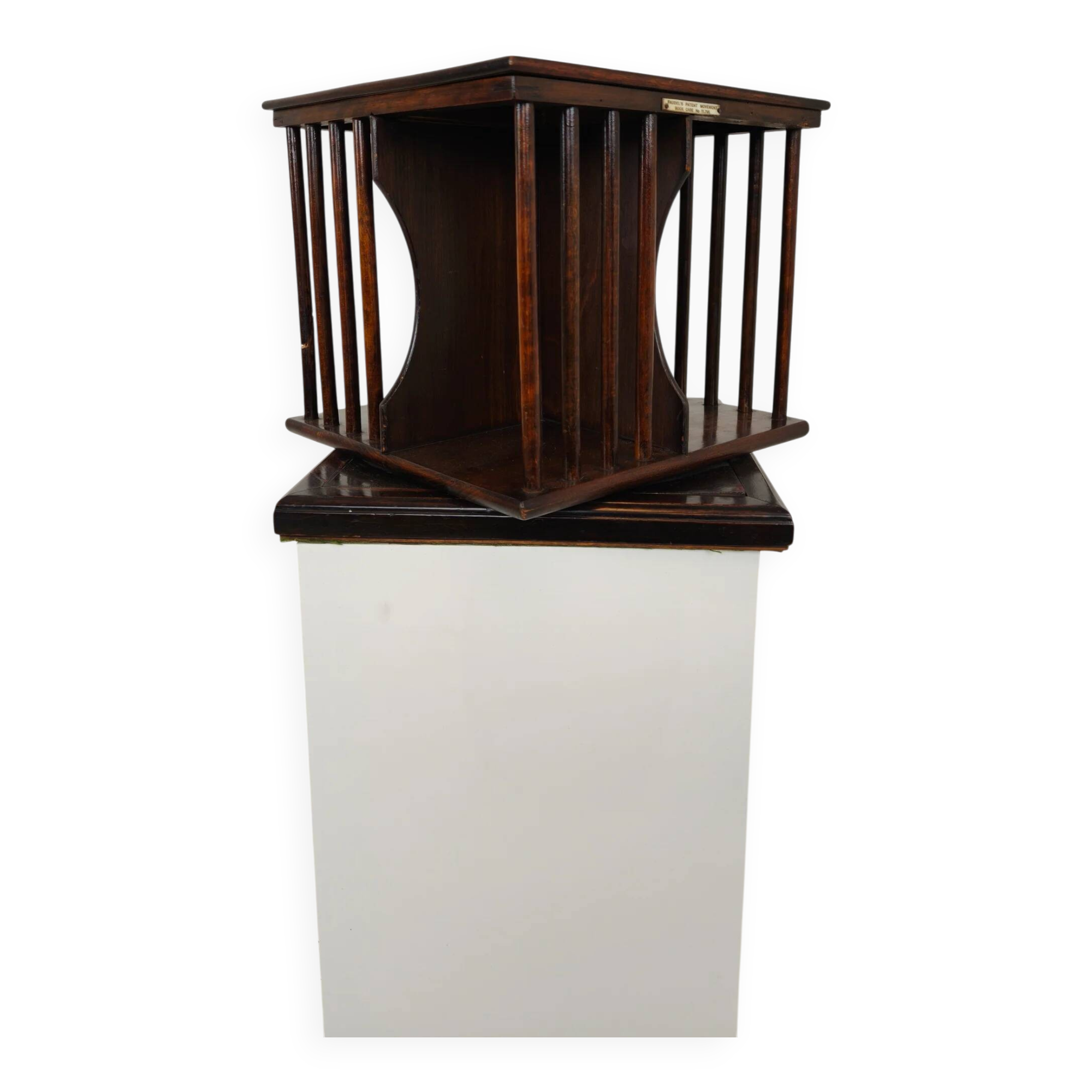 Miniature antique bookcase/bookmill circa 1900