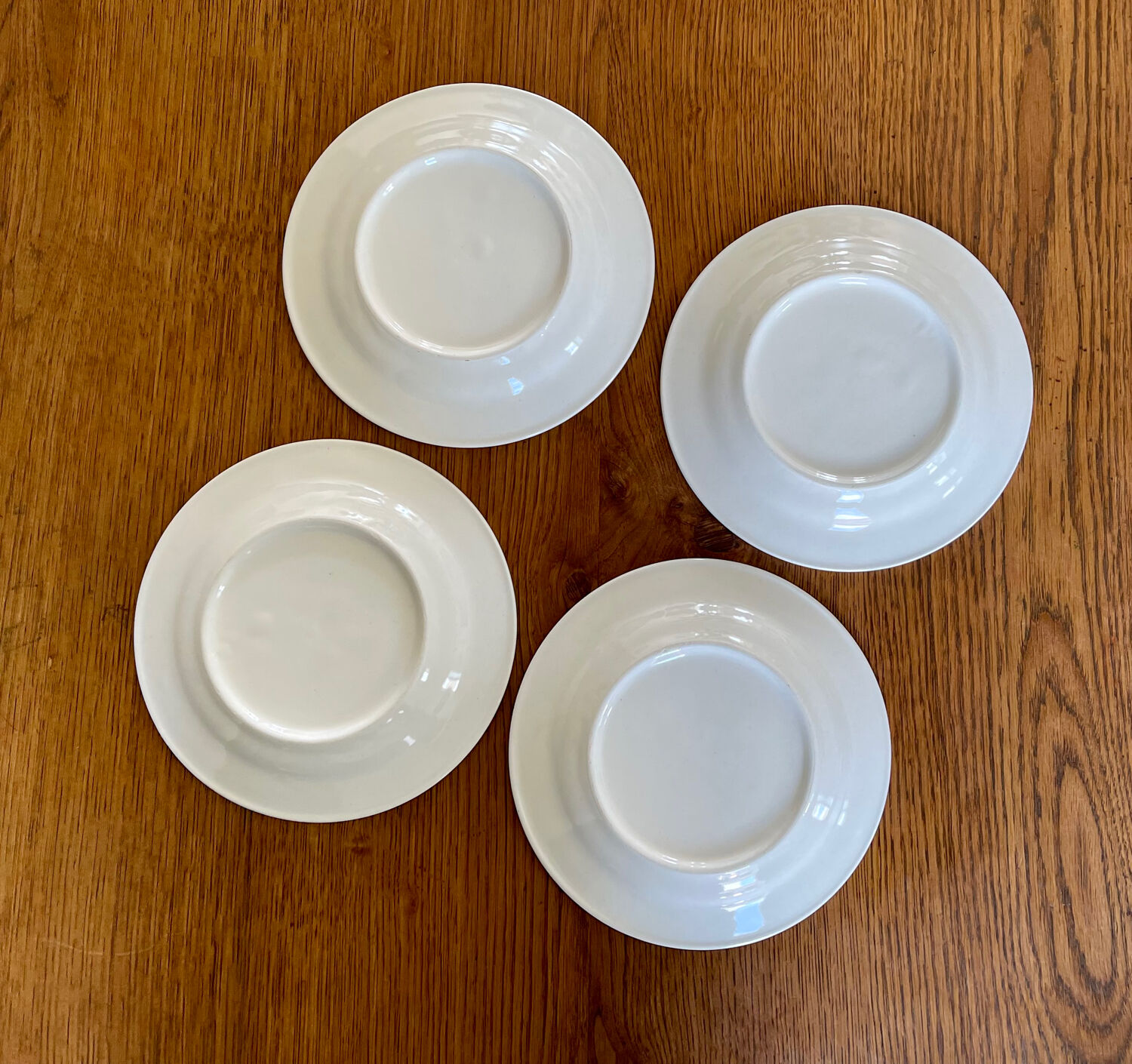 Lot de 4 assiettes à dessert