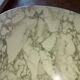 Large dining table in vintage marble 70'S Roche and Bobois