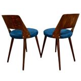 Paire de Chaises Cocktail rénové et re-tapissé