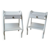 50s boarding school bedside table