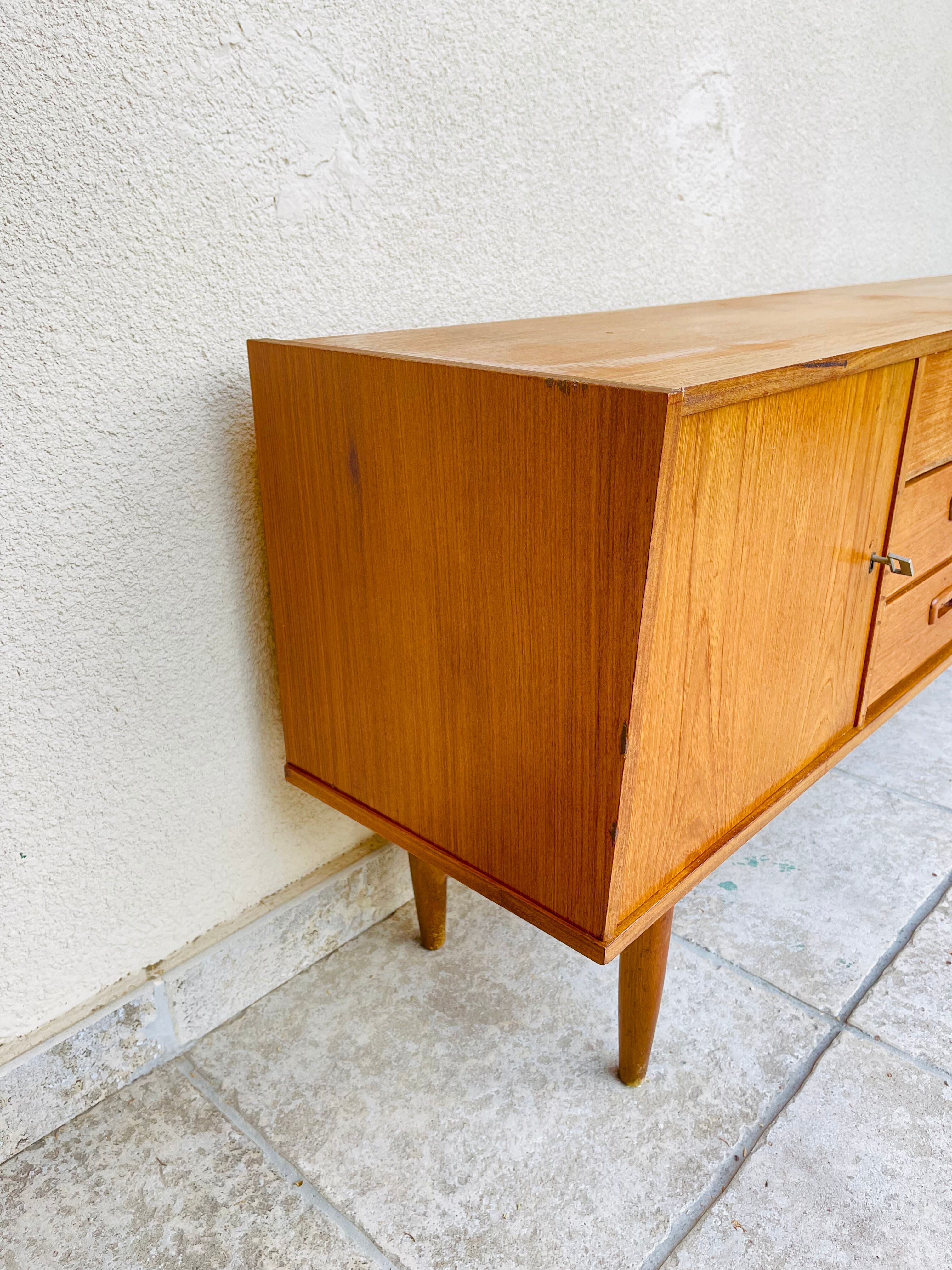 Scandinavian teak sideboard