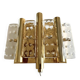 Mid-century modern Swedish crystal wall sconce from Orrefors, 1960