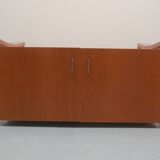 1970s coffeetable in oak with storage