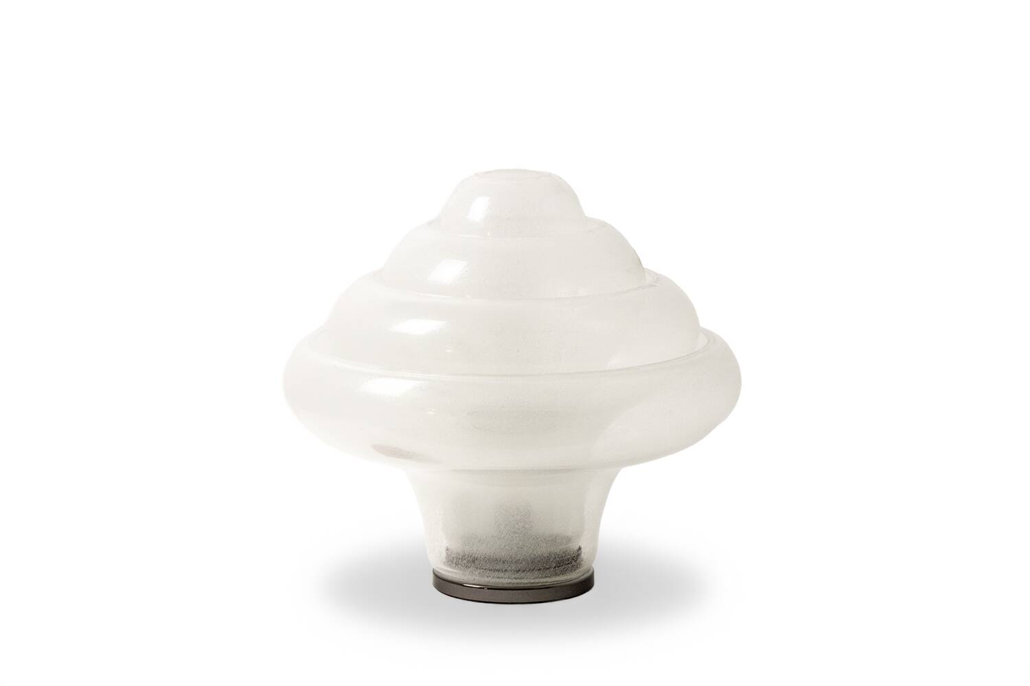 Carlo Nason. Lampe « Lotus » en verre. Italie, circa 1980.