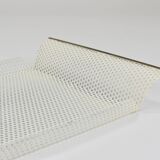 United Workshops Rigitulle brass and perforated metal plateau, Germany, 1970s