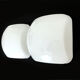 Pair of vintage wall sconces, white opaline globe, 60 70s