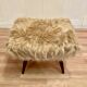 OTTOMAN OU REPOSE PIED DESIGN 1950.