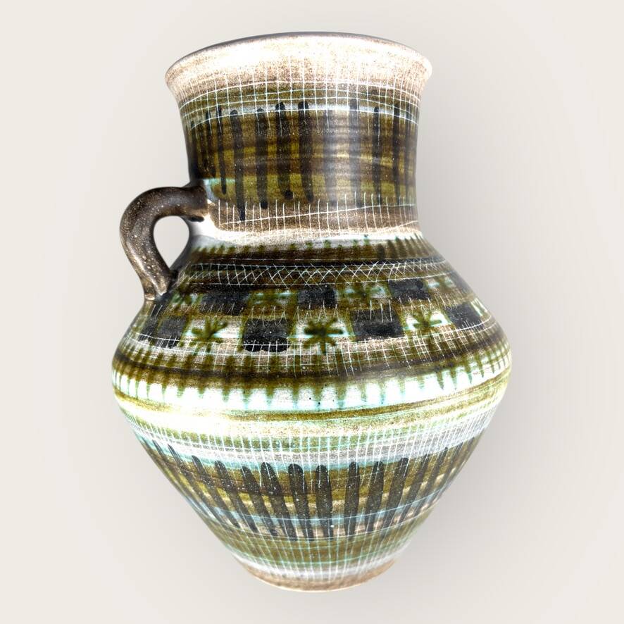 Marcel Guillot ceramic vase France 1960