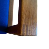 Fauteuil bleu sarcelle de Borge Mogensen mod BM74