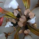 Paterno Franco - Wall light, Ceiling light, floral flower water lily italy 9