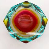 Cendrier « Rainbow Sommerso » / Murano, 1960s