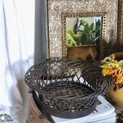 Wrought iron planter