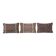 Lot de 3 housses de coussin kilim vintage 41x61 cm