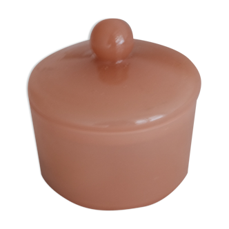 Pink opaline pot