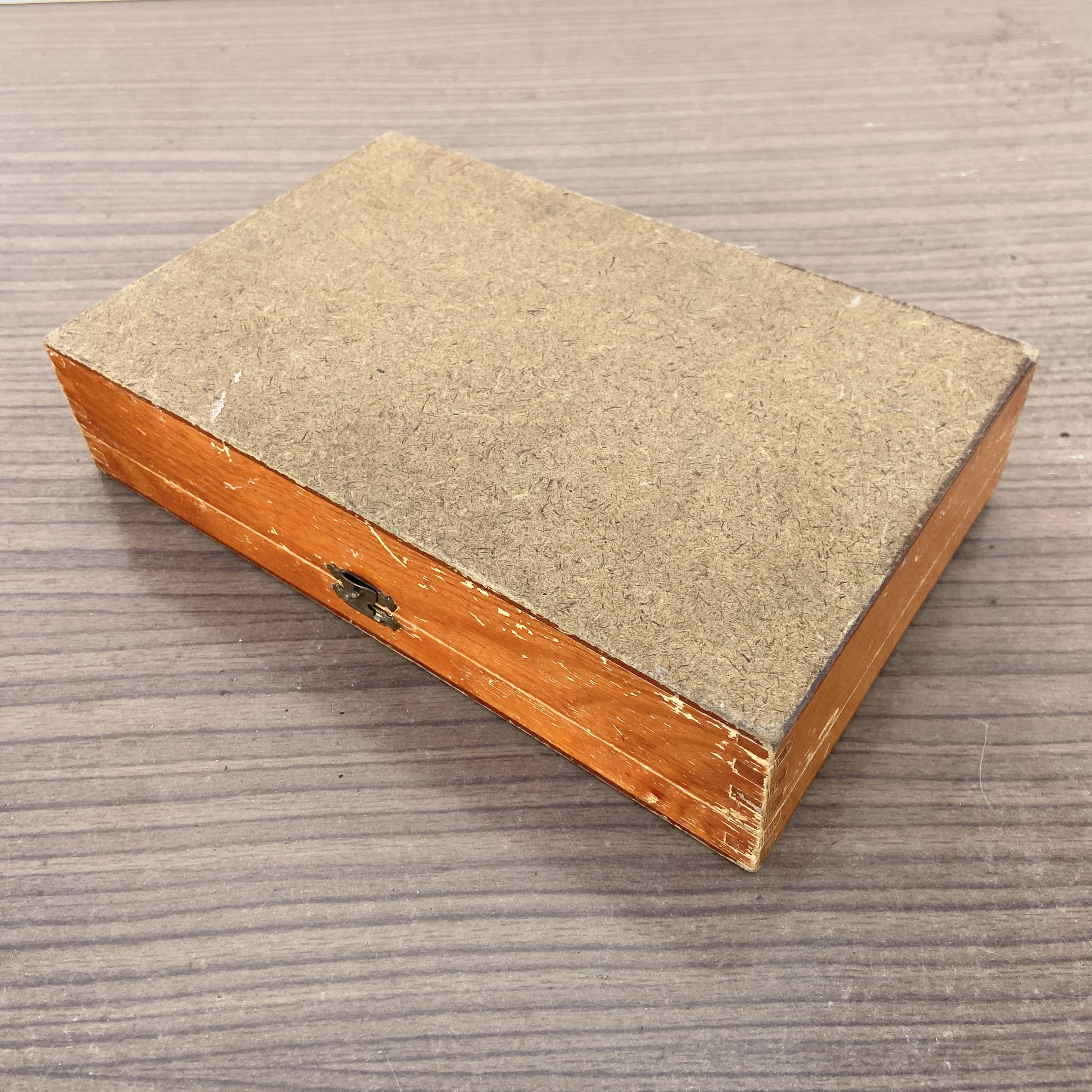 Disney Antique toy, cube puzzle - 12 pieces in their wooden case - Garnier Cornil