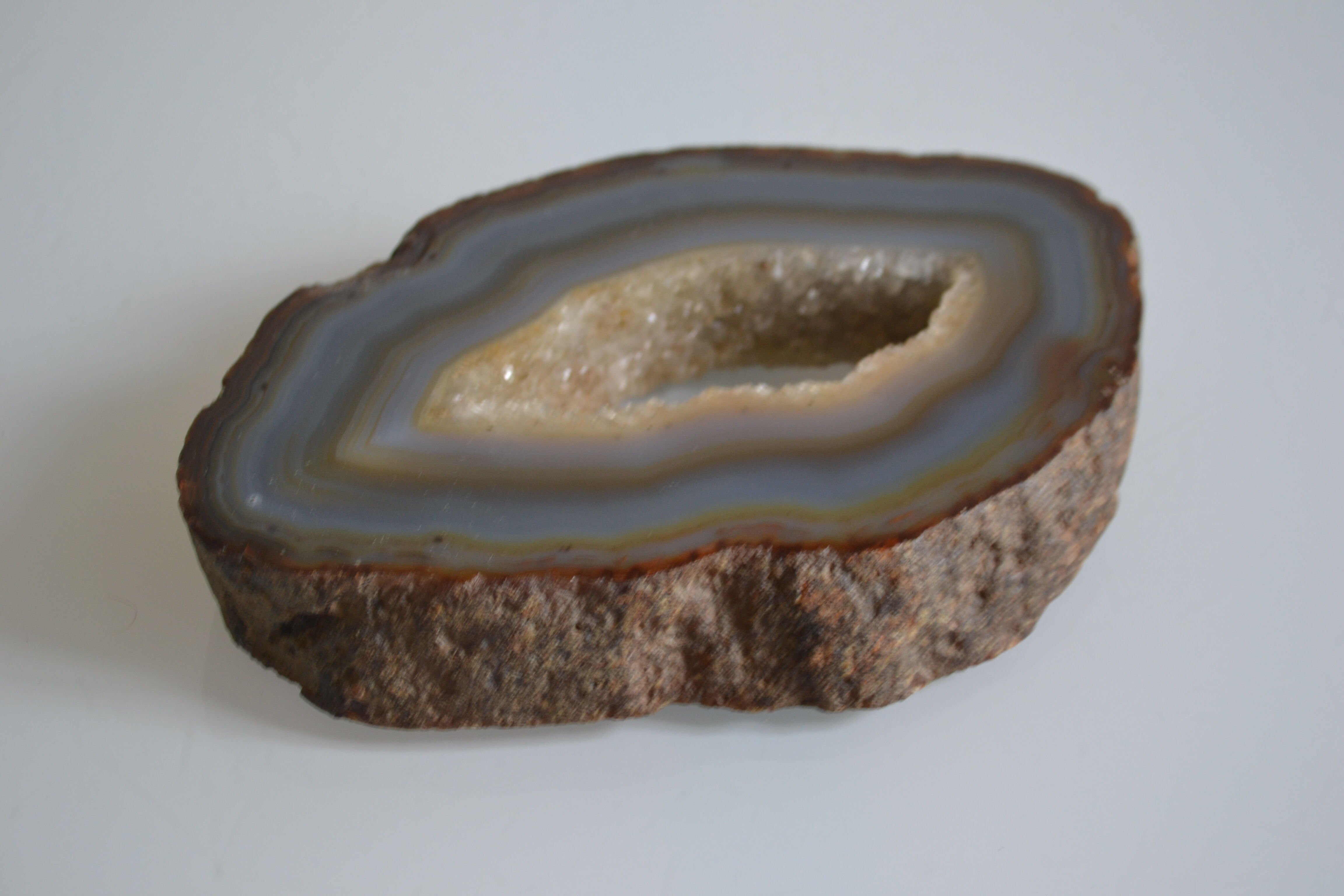 Agate paperweight