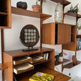 Set "Royal System" 4 teak columns by Poul Cadovius 1970