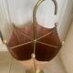 Vintage copper and brass umbrella stand