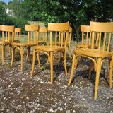 8 Baumann bistro chairs