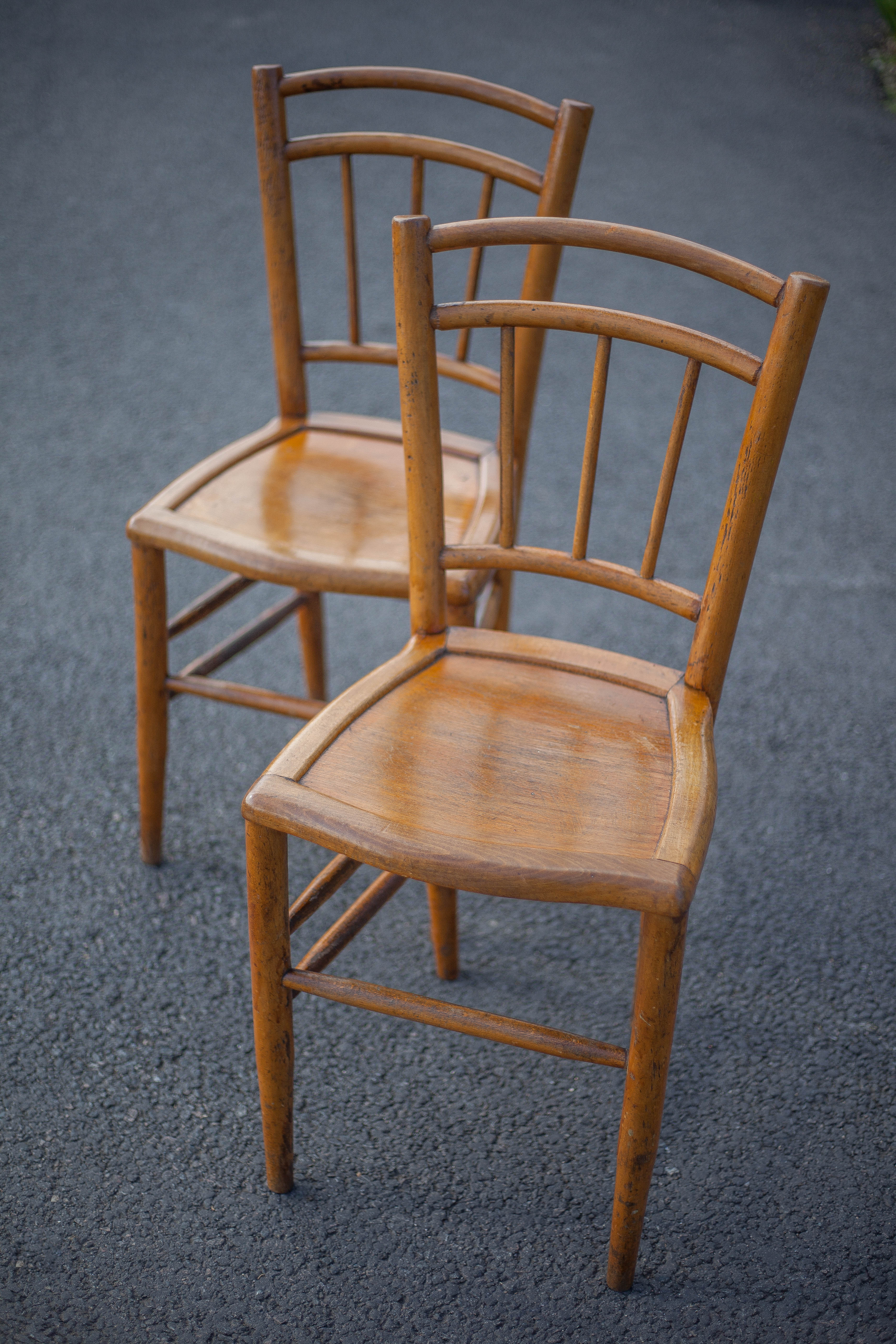 Pair of bistro chair