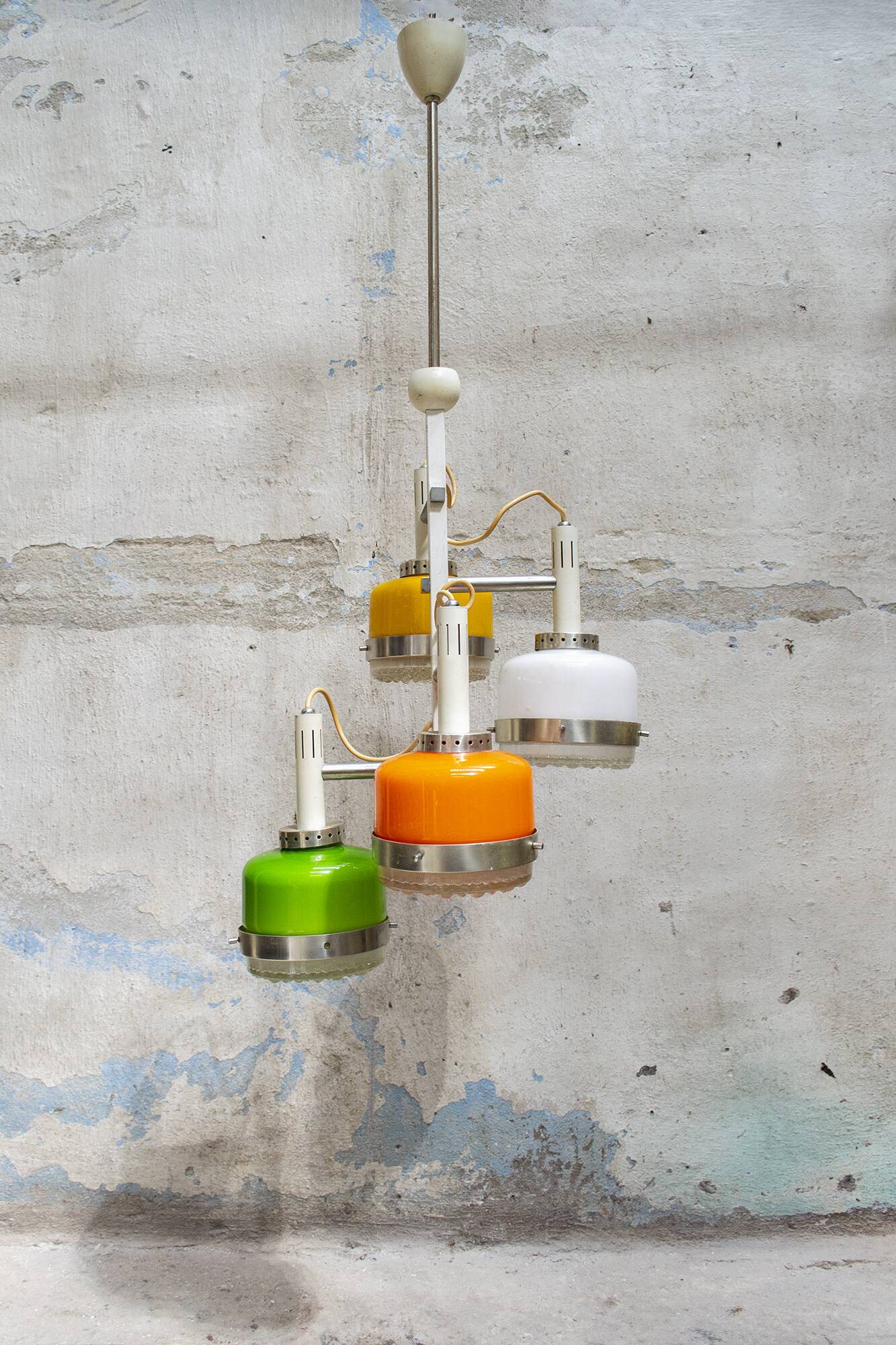 Italian Ceiling Light from Stilnovo, 1960s