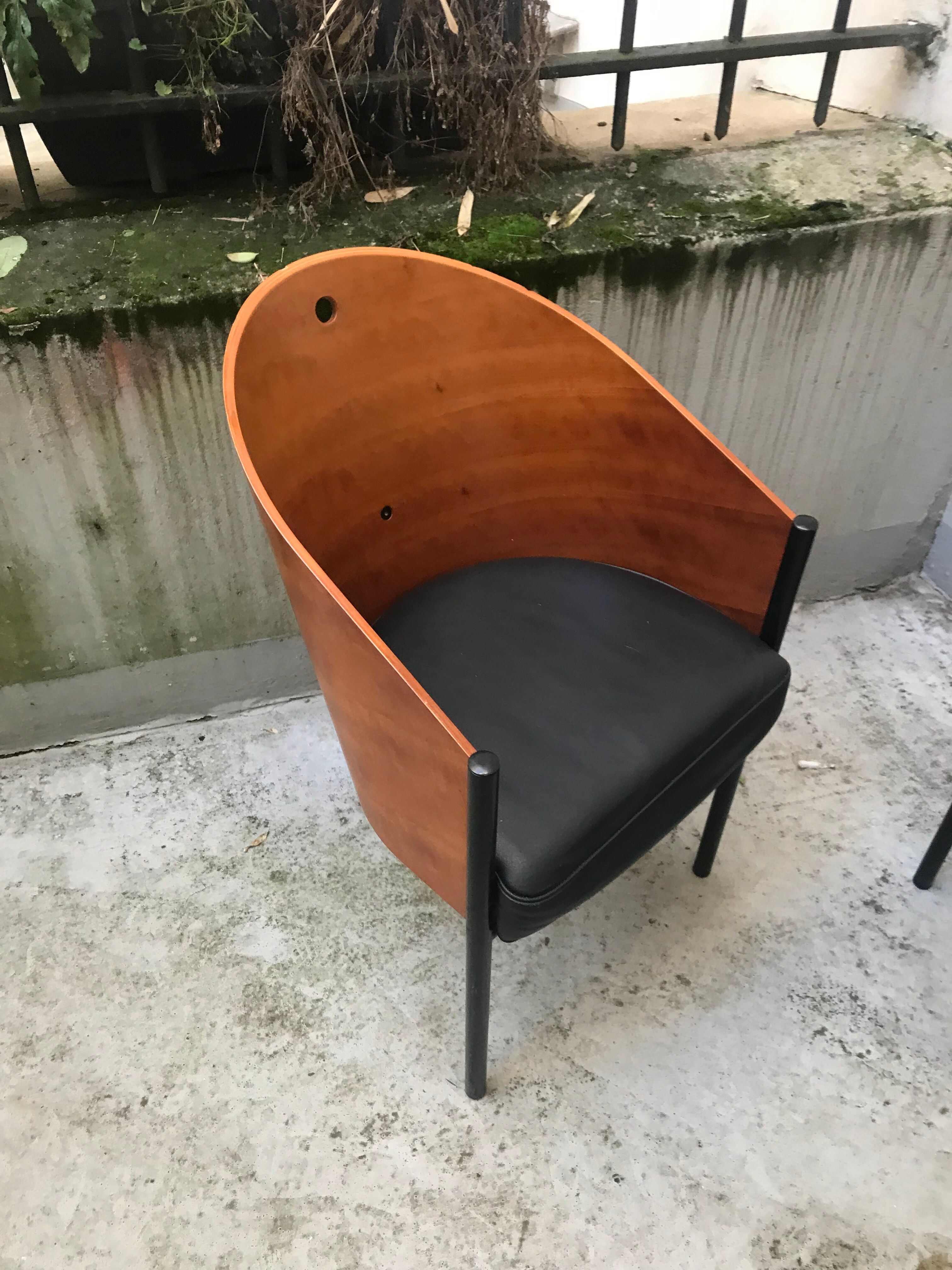 Pair of Costes Starck armchairs