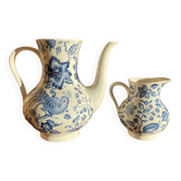 Villeroy & Boch hui Paradiso teapot and milk jug