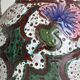 Antique decorative ceramic pitcher